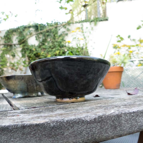 3 Hasenfellschalen mt verschiedenen Farben, ø 12cm, Höhe 6cm, zusammen 90€, einzeln 35€