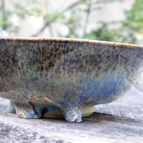 3 Hasenfellschalen mt verschiedenen Farben, ø 12cm, Höhe 6cm, zusammen 90€, einzeln 35€