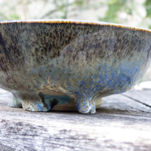 3 Hasenfellschalen mt verschiedenen Farben, ø 12cm, Höhe 6cm, zusammen 90€, einzeln 35€