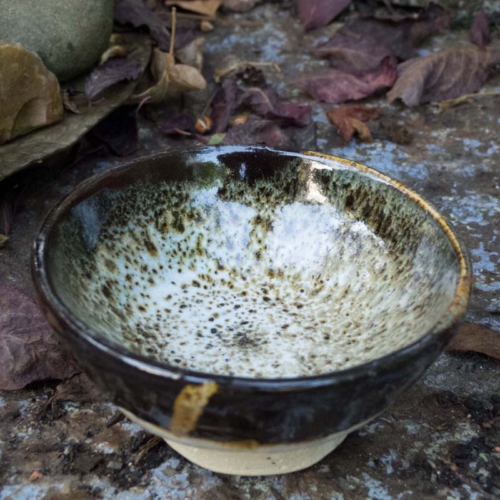 Hasenfellschälchen, ø 9cm, Höhe 4,5cm, 25€