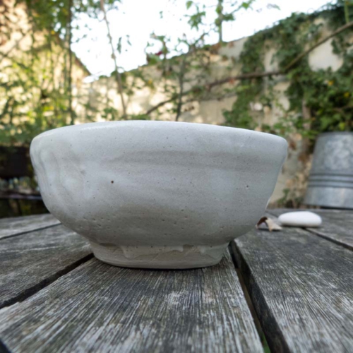 'dreieckige' Schale, Transparent, ø 13cm, Höhe 6cm, 25€