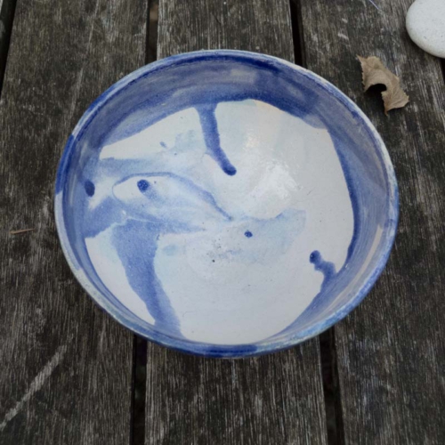 blauer Versuch, ø 12,5, Höhe 6,5cm, 15€