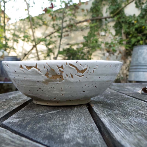 flache Shinoschale, ø 16cm, Höhe 5cm, 20€