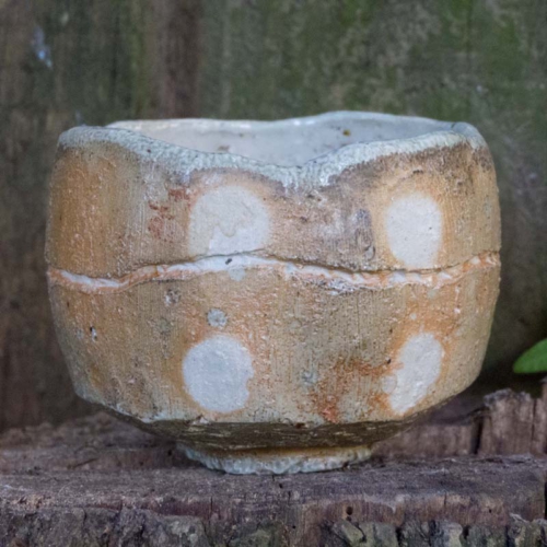 Teeschale, Experimentalbrand, ø 8,6 cm, Höhe 7cm, 25€