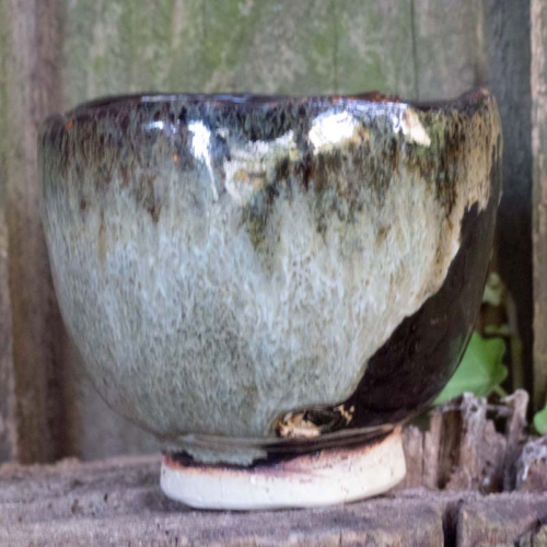 Teeschale, Hasenfell, ø 9cm, Höhe 8,5 cm, 90€