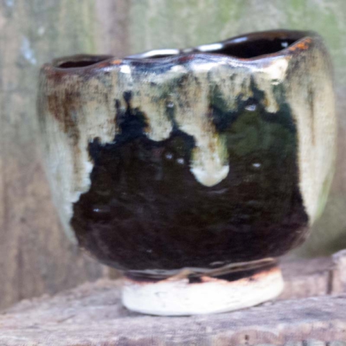 Teeschale, Hasenfell, ø 9cm, Höhe 8,5 cm, 90€